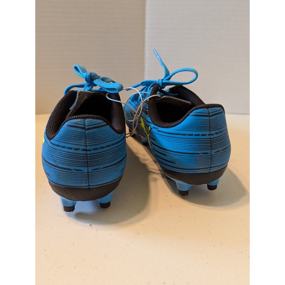Puma Rapido III FG/AG Junior Soccer Cleats Kids Size 1C Ocean Dive/Yellow Alert - Picture 16 of 16